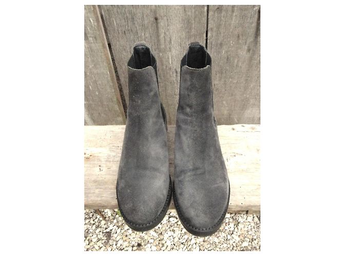 Autre Marque Botines de ante Via Vai Gris - vista 2