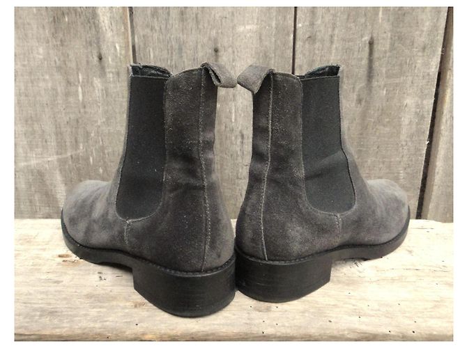 Autre Marque Botines de ante Via Vai Gris - vista 4