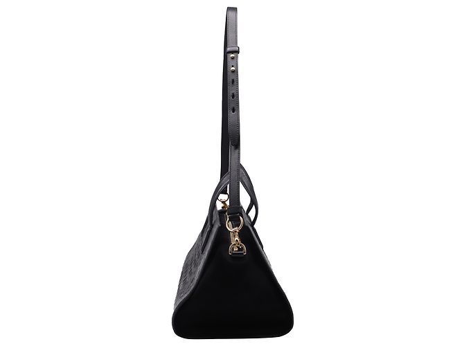 Borsa Tote Pelican in pelle nera con stampa coccodrillo Alexander Wang Nero - vista 5