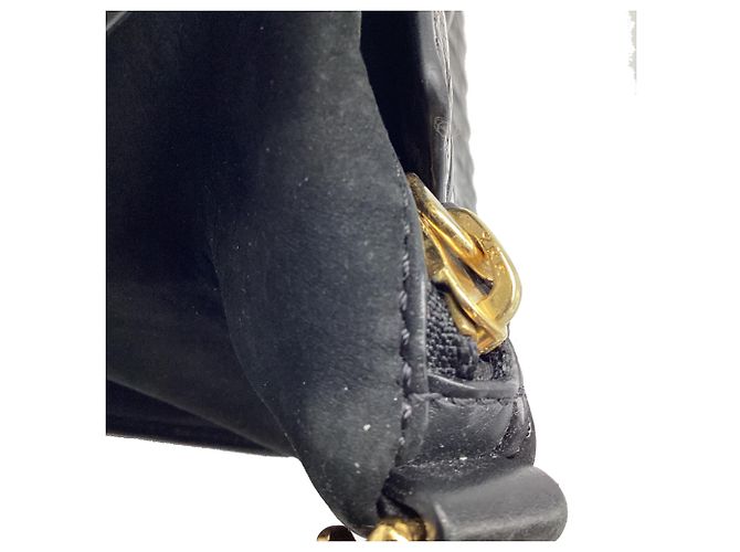 Borsa Tote Pelican in pelle nera con stampa coccodrillo Alexander Wang Nero - vista 9