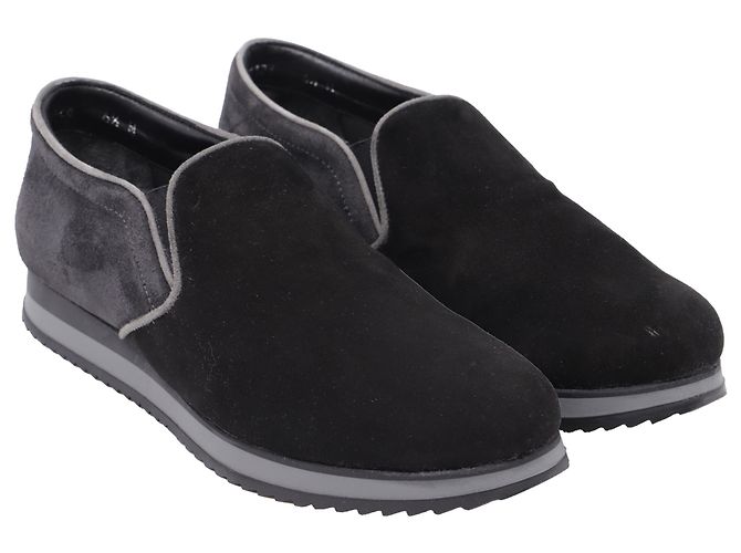 Sneakers Slip-On Stuart Weitzman in scamosciato nero - vista 3