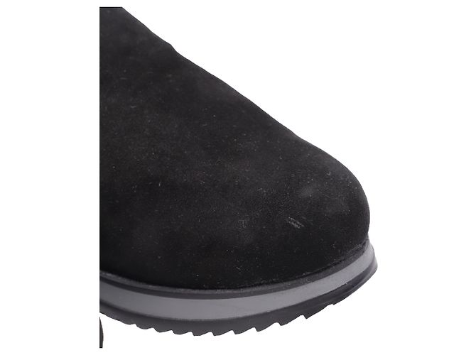 Sneakers Slip-On Stuart Weitzman in scamosciato nero - vista 9