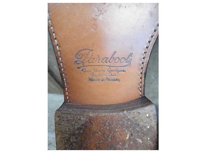Paraboot Leder Derbys Schnürschuhe Schwarz - Ansicht 8