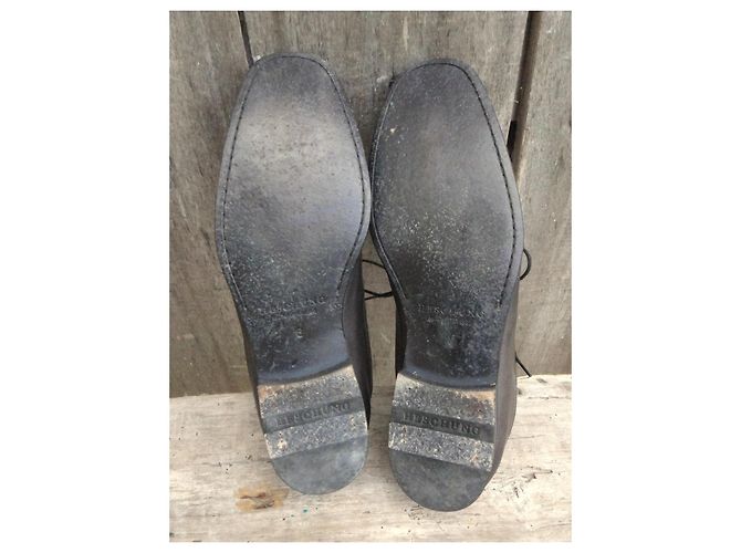 Scarpe Stringate Heschung da uomo Grigio Marrone scuro - vista 6