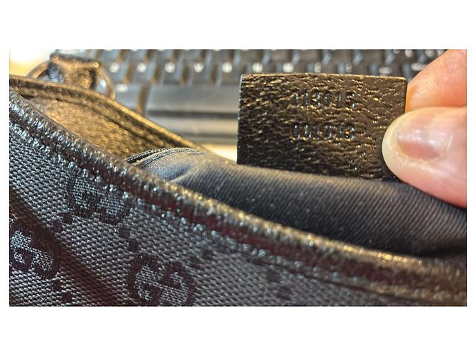 Borsa a mano Gucci GG Supreme Nero - vista 4
