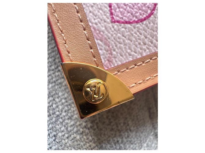 Louis Vuitton x Takashi Murakami Cartera Cherry Blossom Rosa - vista 9
