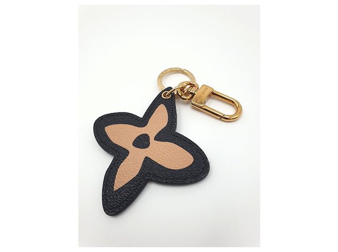 Louis Vuitton Charm per borsa Wild at Heart Illustre Canvas Beige Marrone chiaro - vista 3