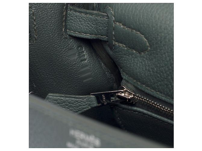 Hermès Borsa HERMES Kelly 25 in Pelle Verde - 103493 - vista 8