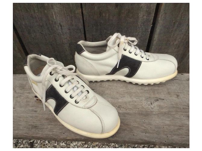 Autre Marque Camper Pelotas Leder Sneaker Weiß - Ansicht 2