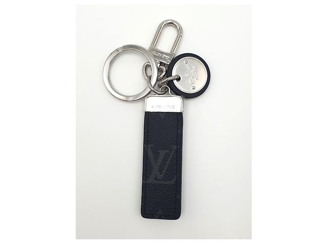 Louis Vuitton Neo LV Club Taschenanhänger Monogram Eclipse Grau Anthrazitgrau - Ansicht 3