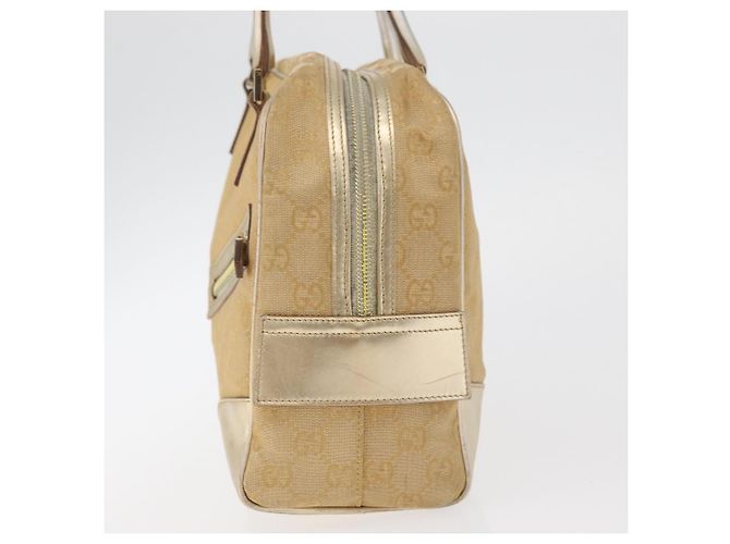 Borsa GUCCI GG Canvas Oro 002 1115 Auth 178250 D'oro - vista 3