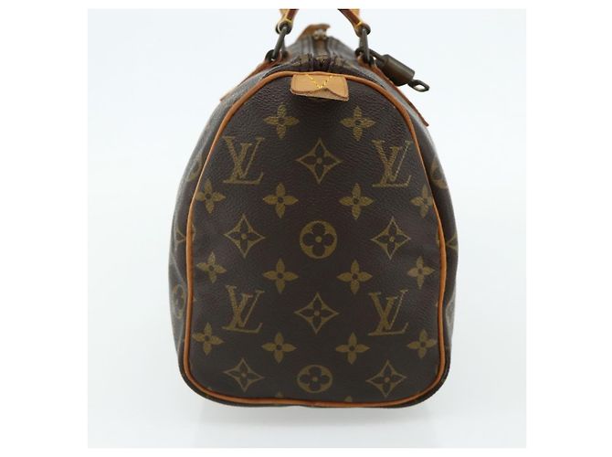 LOUIS VUITTON Bolso Monogram Speedy 25 M41528 LV Auth 175495A Monograma - vista 3