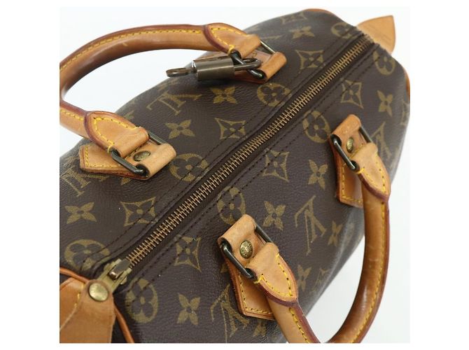 LOUIS VUITTON Bolso Monogram Speedy 25 M41528 LV Auth 175495A Monograma - vista 6