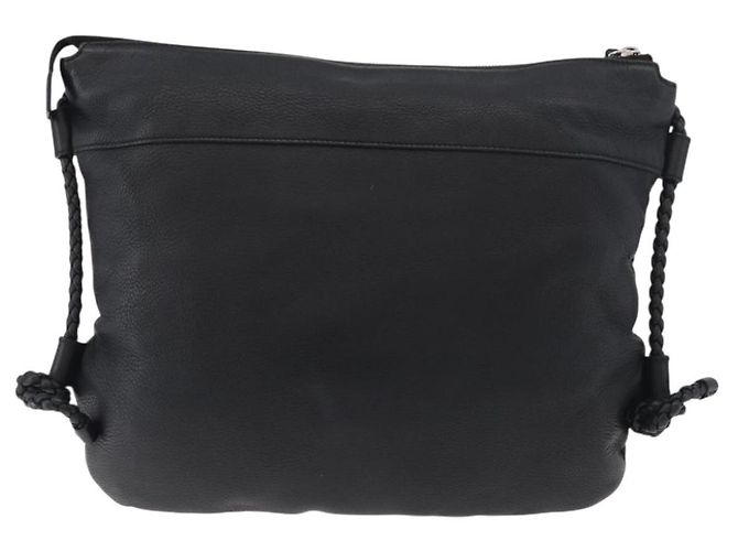 GUCCI Shoulder Bag Leather Black Silver 268244 Auth bs35022 Silvery - view 2