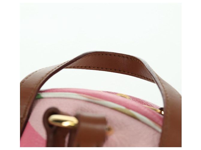 Miu Miu Backpack Leather Multicolor Gold Auth am11496V Multiple colors Golden - view 14