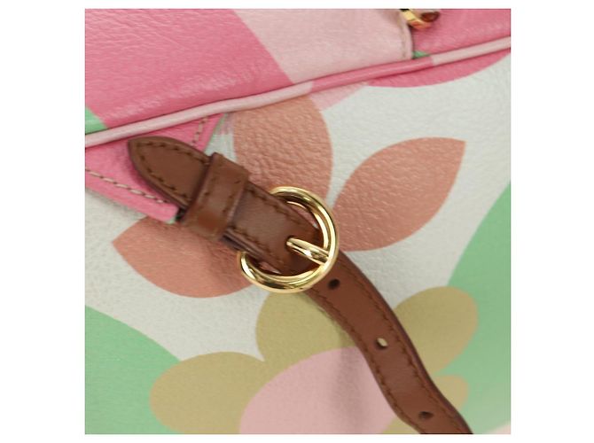 Miu Miu Backpack Leather Multicolor Gold Auth am11496V Multiple colors Golden - view 15