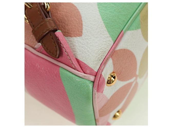 Miu Miu Backpack Leather Multicolor Gold Auth am11496V Multiple colors Golden - view 19