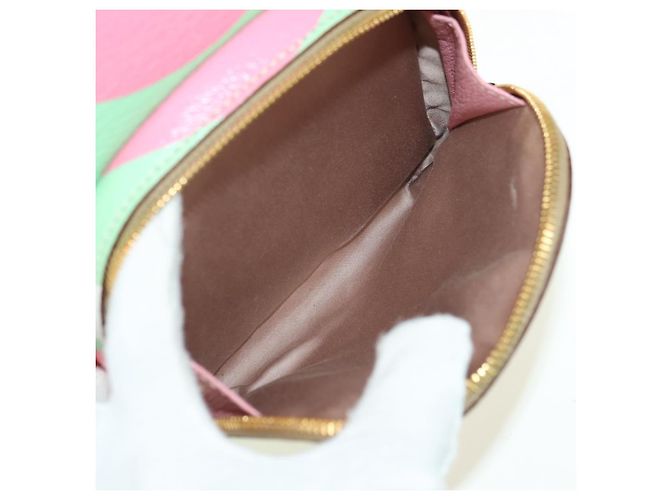 Miu Miu Backpack Leather Multicolor Gold Auth am11496V Multiple colors Golden - view 23