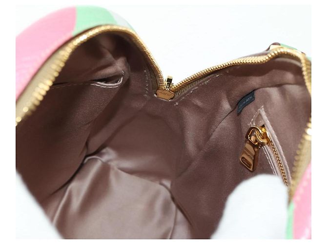 Miu Miu Backpack Leather Multicolor Gold Auth am11496V Multiple colors Golden - view 26
