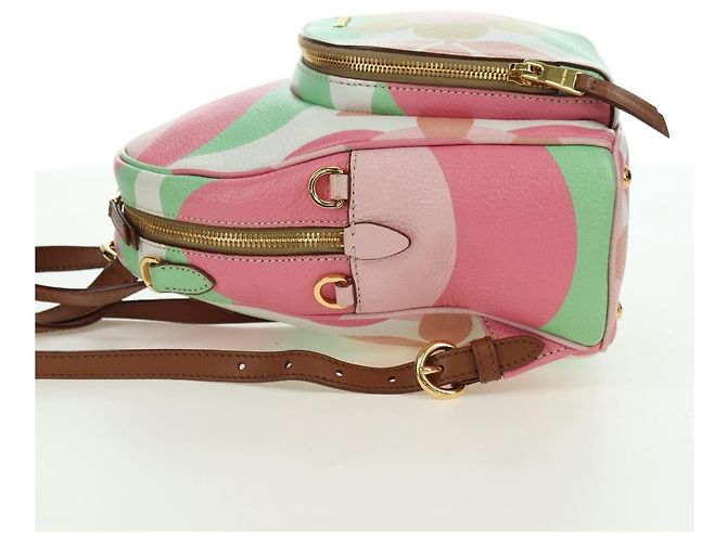 Miu Miu Backpack Leather Multicolor Gold Auth am11496V Multiple colors Golden - view 3