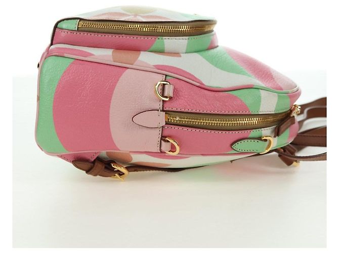 Miu Miu Backpack Leather Multicolor Gold Auth am11496V Multiple colors Golden - view 4