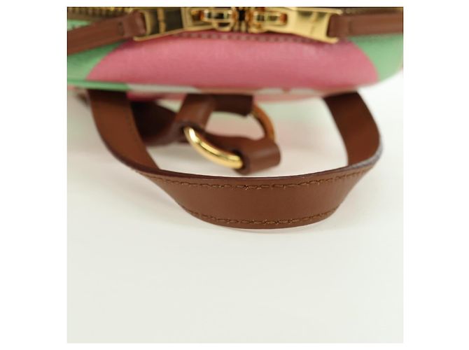 Miu Miu Backpack Leather Multicolor Gold Auth am11496V Multiple colors Golden - view 7