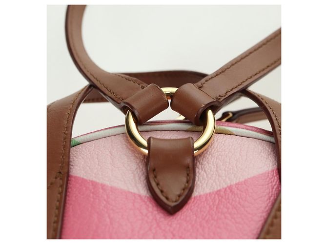 Miu Miu Backpack Leather Multicolor Gold Auth am11496V Multiple colors Golden - view 9