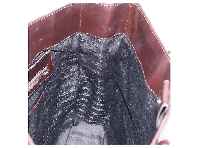 Céline CELINE C Sulky Tote Bag Canvas Grau Silber Auth ka4159 Braun - Ansicht 20