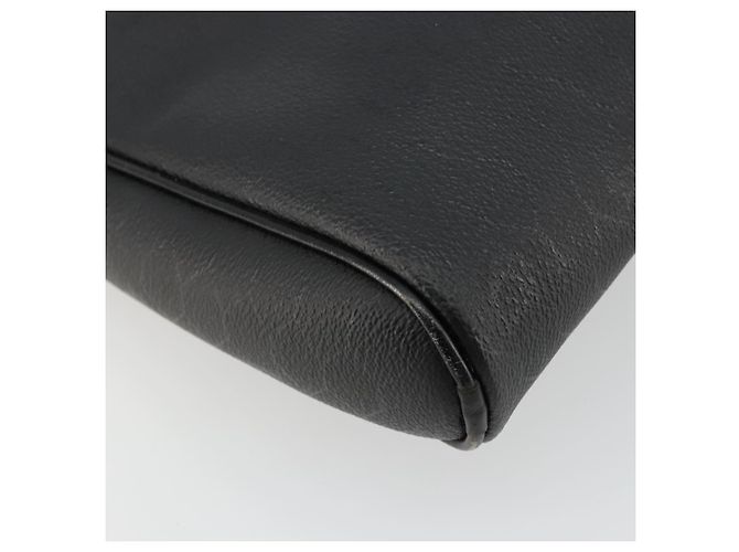 Borsa a tracolla Christian Dior Honeycomb Canvas PVC Nero Oro Auth 177040 D'oro - vista 16