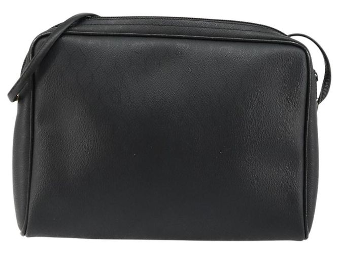 Borsa a tracolla Christian Dior Honeycomb Canvas PVC Nero Oro Auth 177040 D'oro - vista 2