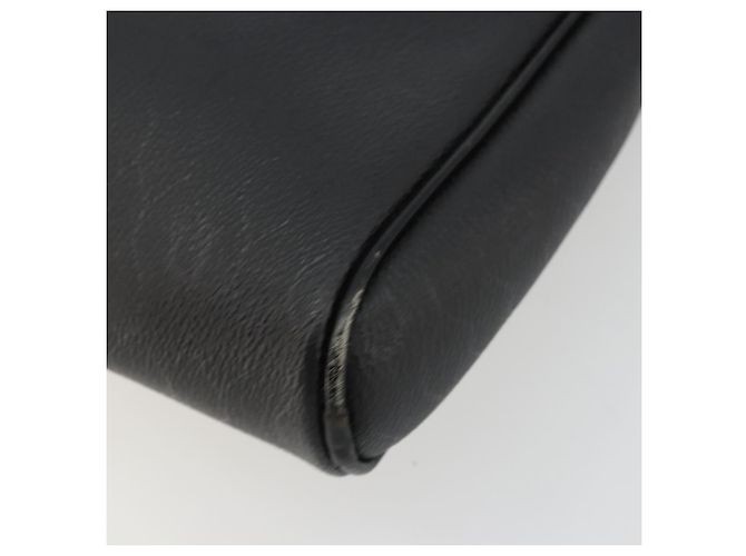 Borsa a tracolla Christian Dior Honeycomb Canvas PVC Nero Oro Auth 177040 D'oro - vista 9