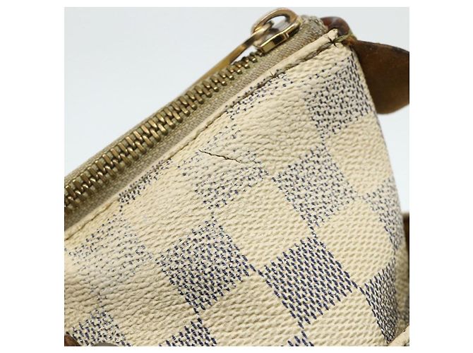 LOUIS VUITTON Damier Azur Totally PM Tote Bag N41280 LV Auth 178627 - vista 10
