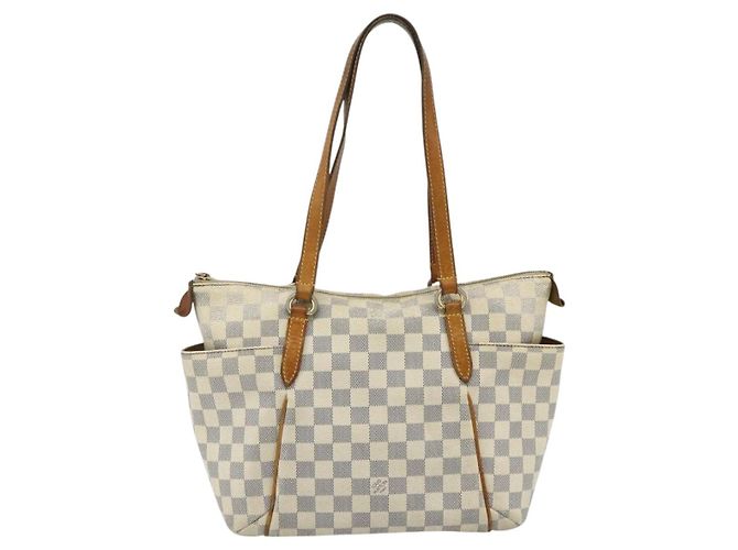 LOUIS VUITTON Damier Azur Totally PM Tote Bag N41280 LV Auth 178627 - vista 13