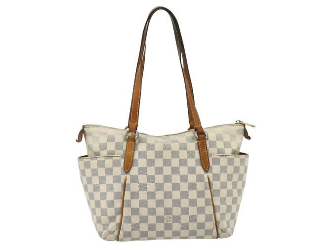 LOUIS VUITTON Damier Azur Totally PM Tote Bag N41280 LV Auth 178627 - vista 2