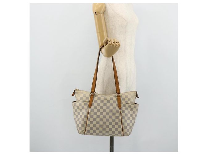 LOUIS VUITTON Damier Azur Totally PM Tote Bag N41280 LV Auth 178627 - vista 22
