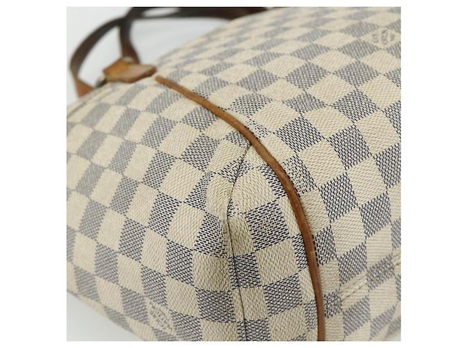 LOUIS VUITTON Damier Azur Totally PM Tote Bag N41280 LV Auth 178627 - vista 9