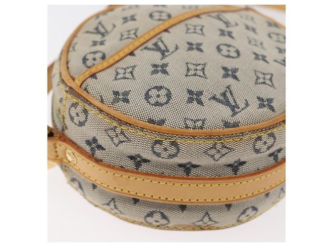 LOUIS VUITTON Borsa a Spalla Monogram Mini Jeanne PM Blue M92001 LV Auth fm5343 - vista 14