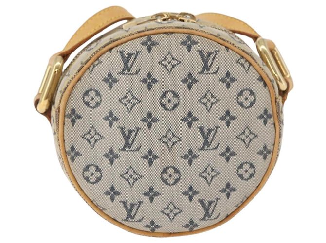 LOUIS VUITTON Borsa a Spalla Monogram Mini Jeanne PM Blue M92001 LV Auth fm5343 - vista 2