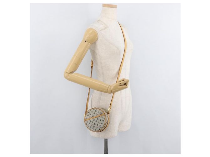 LOUIS VUITTON Borsa a Spalla Monogram Mini Jeanne PM Blue M92001 LV Auth fm5343 - vista 21