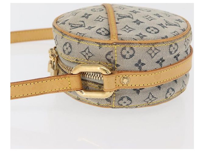 LOUIS VUITTON Borsa a Spalla Monogram Mini Jeanne PM Blue M92001 LV Auth fm5343 - vista 4