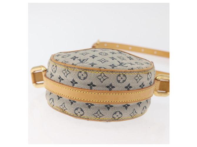 LOUIS VUITTON Borsa a Spalla Monogram Mini Jeanne PM Blue M92001 LV Auth fm5343 - vista 5