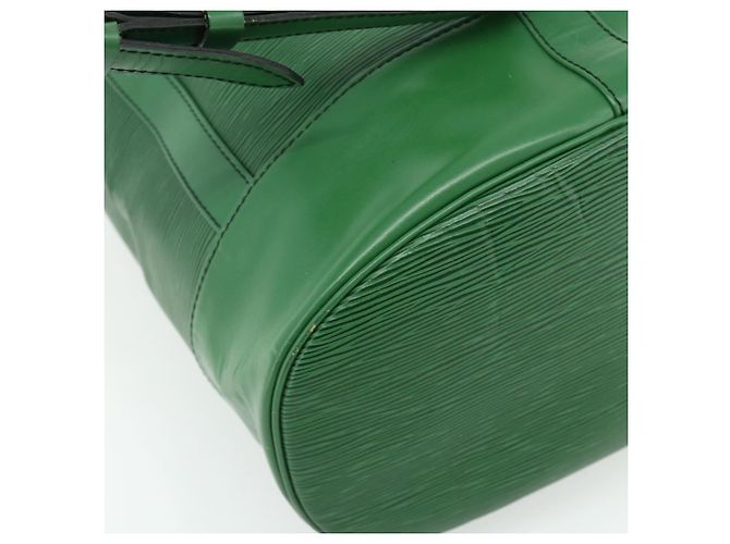 Borsa a Spalla LOUIS VUITTON Epi Randonnee GM Verde M43084 LV Auth 177520 - vista 16