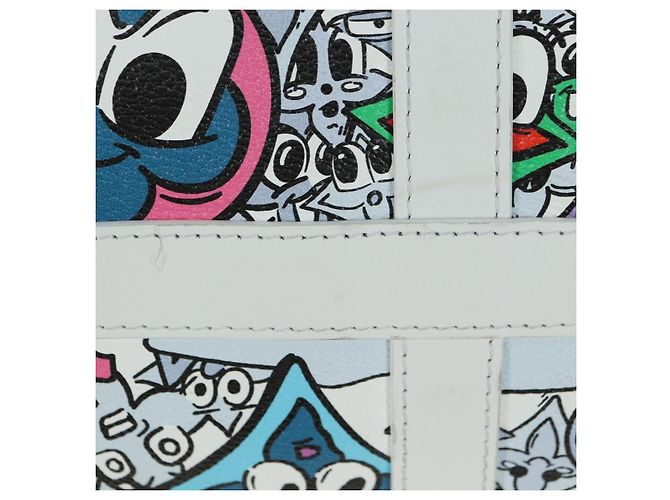 LOUIS VUITTON Monogram Comics Keepall Bandouliere 50 Borsa M21863 Auth 177344SAM Bianco - vista 6