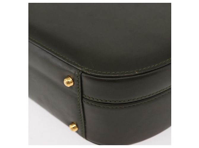Borsa GUCCI in pelle 2way Khaki Gold Auth 178640 D'oro Cachi - vista 17