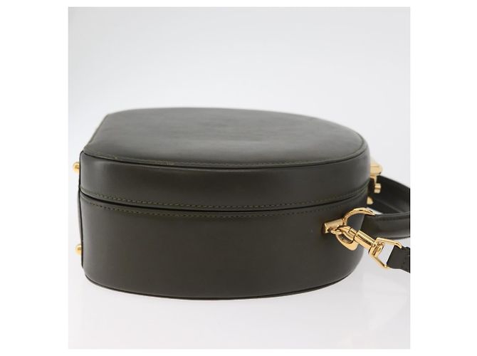 Borsa GUCCI in pelle 2way Khaki Gold Auth 178640 D'oro Cachi - vista 4