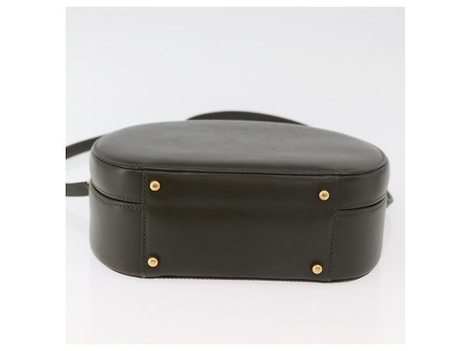 Borsa GUCCI in pelle 2way Khaki Gold Auth 178640 D'oro Cachi - vista 5