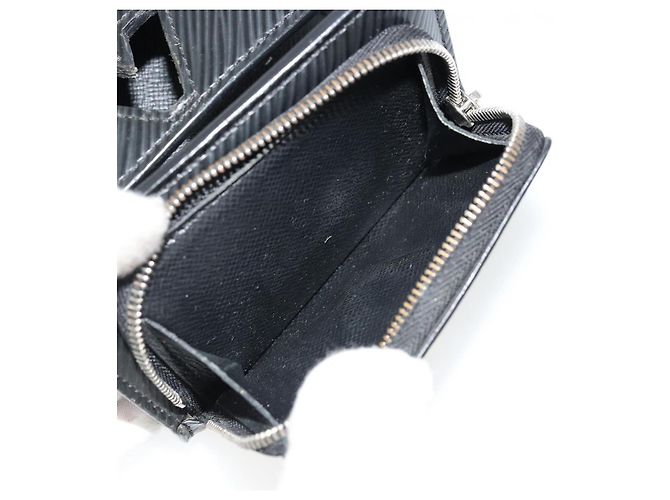 LOUIS VUITTON Epi Portefeuille twist Portafoglio Nero M63322 LV Auth bs34867A - vista 11