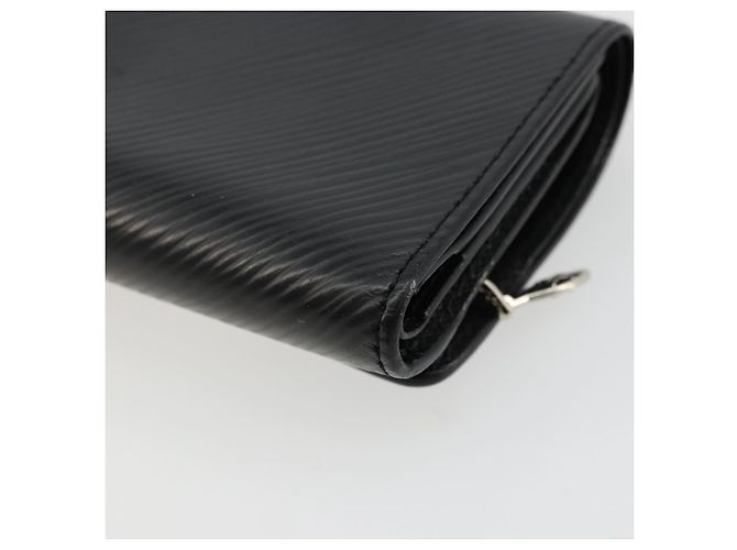 LOUIS VUITTON Epi Portefeuille twist Portafoglio Nero M63322 LV Auth bs34867A - vista 15