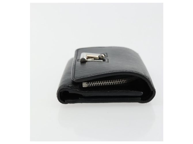 LOUIS VUITTON Epi Portefeuille twist Portafoglio Nero M63322 LV Auth bs34867A - vista 3