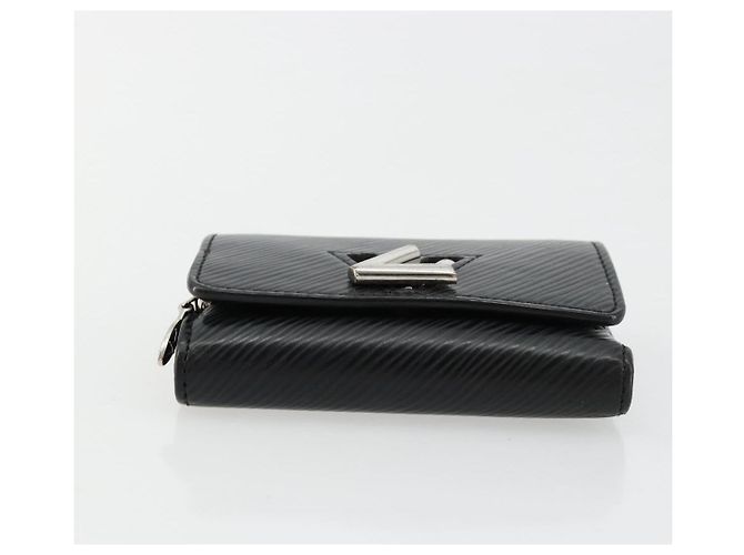 LOUIS VUITTON Epi Portefeuille twist Portafoglio Nero M63322 LV Auth bs34867A - vista 6